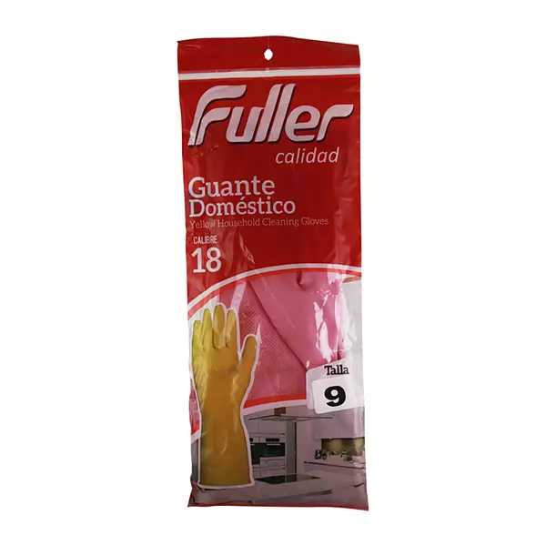 Guante Fuller Domestico Rosado 9