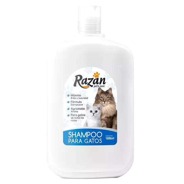 Inac. Shampoo para Mascotas Razan Gatos 1000ml