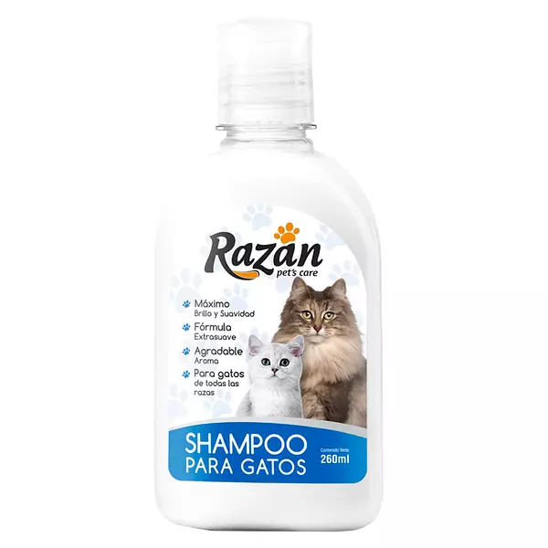 Shampoo para Mascotas Razan Gatos 300ml