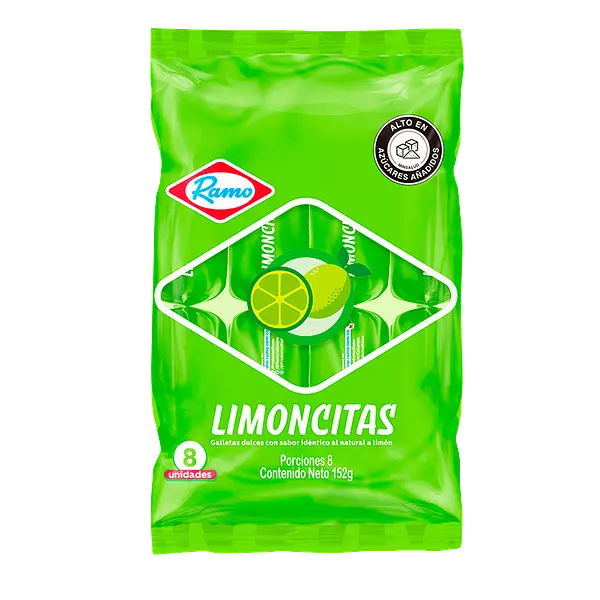 Galleta Ramo Limoncitas 8*19g