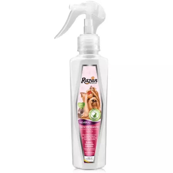 Desodorante para Mascotas Razan Hembras 200ml