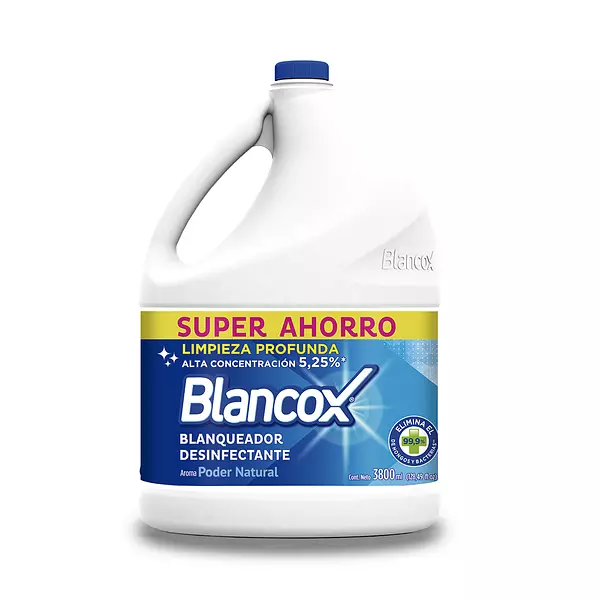 Blanqueador Blancox Súper Ahorro Natural 3800ml