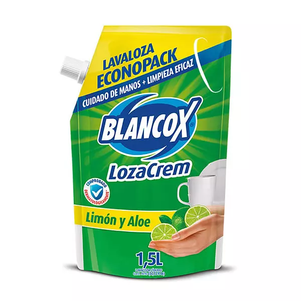 Lavaloza Blancox Lozacrem Doypack Limón 1.5l