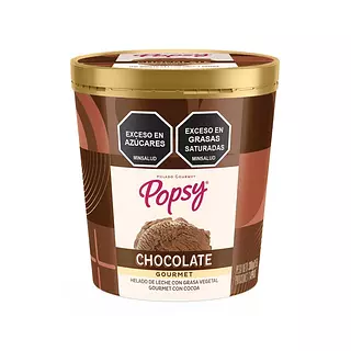Helado Popsy Gourmet Chocolate 1/2l