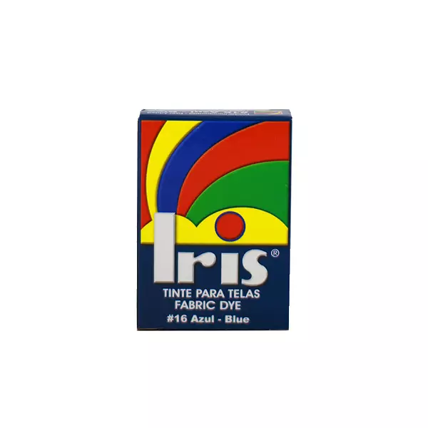 Iris Polvo para Teñir Telas x 15gr Azul