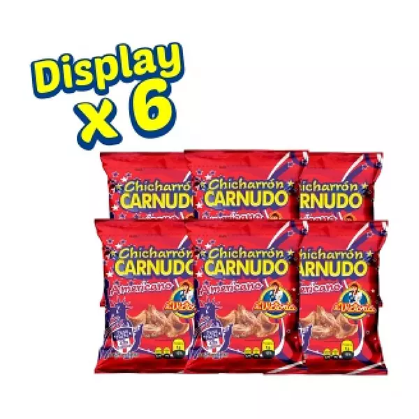 Chicharron Carnudo La Victoria 6*30g