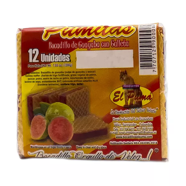 El Puma x 500gr x 12 Pumitas