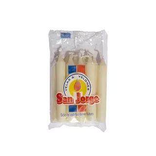 Vela Lisa San Gorge 10 Und Pequeña