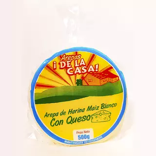 Arepa de La Casa con Queso 500g