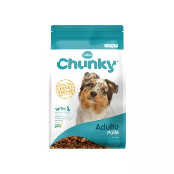 Alimento para Perro Chunky Adulto 500g