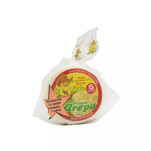 Arepa Practi Arepa de Queso 470g