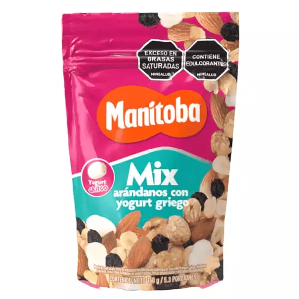 Mix Manitoba Arandnos y Yogurt Griego 160g