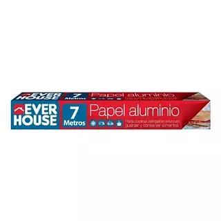 Papel Aluminio Ever House 7m