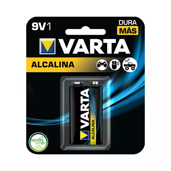 Pila Varta Alkalina 9v