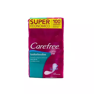 Protectores Carefree 100 Original Sin Perfume