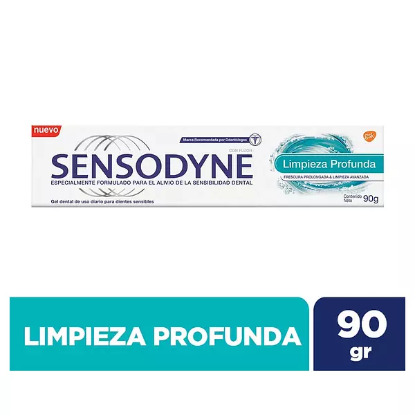 C D Sensodyne x 90gr Limpieza Profunda