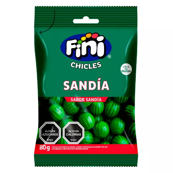 Gomas Fiini Chicle Sandia 80g