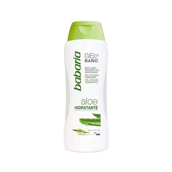 Babaria x 600m Gel de Baño Aloe