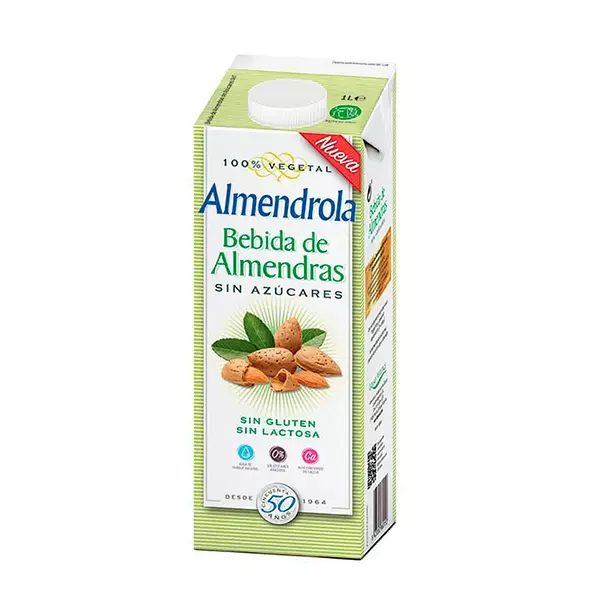 Bebida de Almendras Almendrola Sin Azucar 1000ml