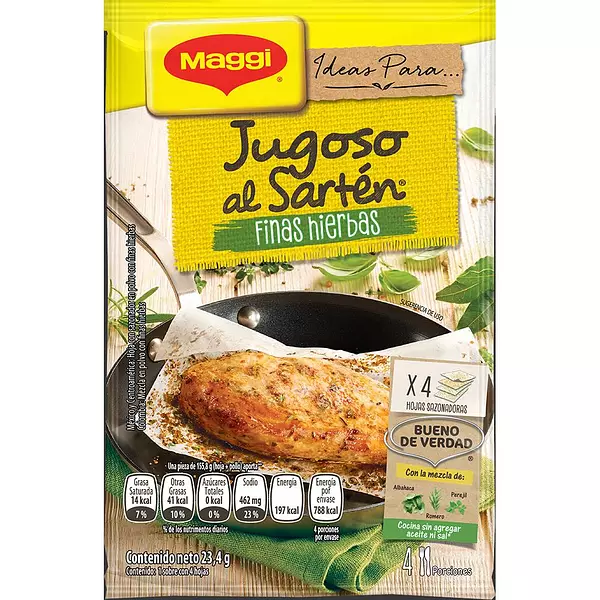 Maggi Base Jugoso Al Sarten x 23gr Finas Hierbas