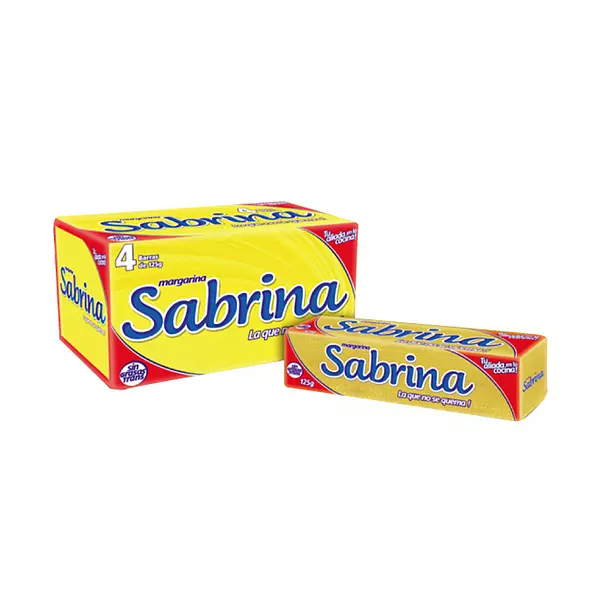 Margarina Sabrina Plegadiza 4*125g