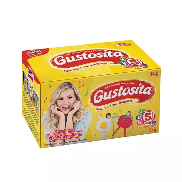 Margarina Gustosita Plegadiza 4*125g