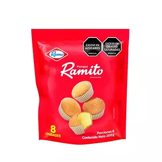 Ponque Ramito 8*25g