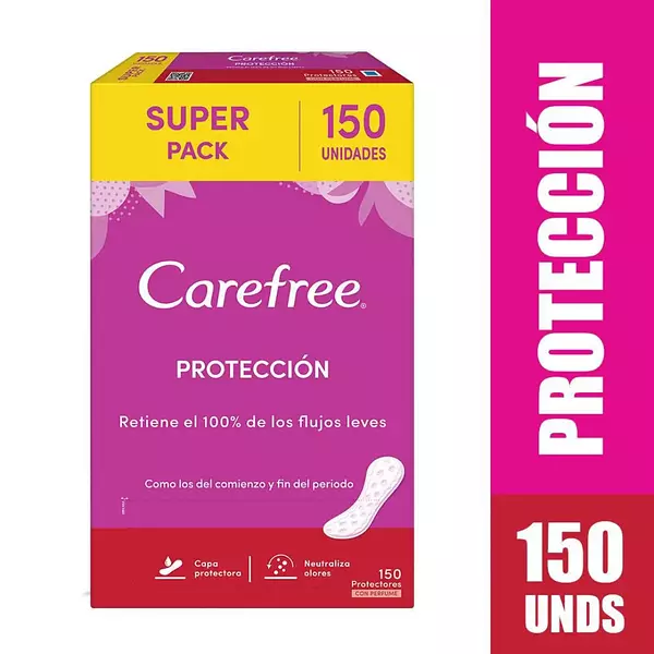 Protector Carefree Proteccion 150 Und