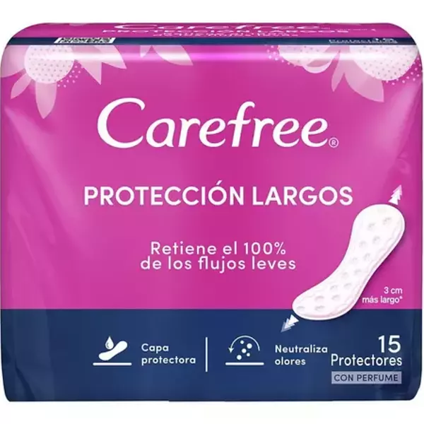 Protectores Carefree Largos 15und