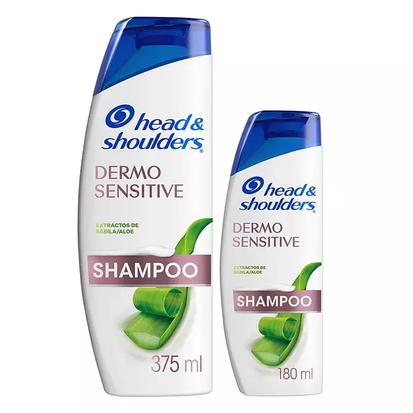 Shampoo H & S Dermo Sensitive 375ml + 180ml