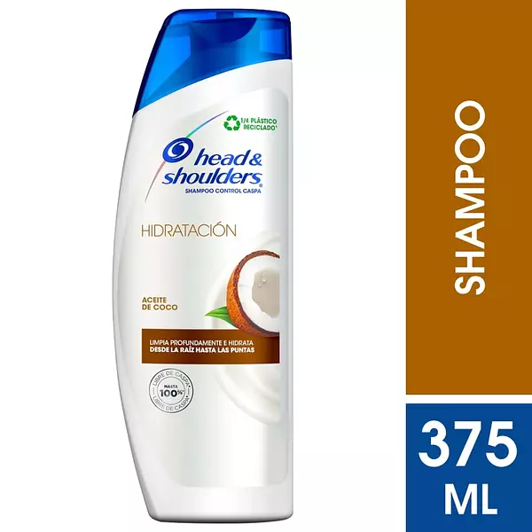 Shampoo H & S 375ml Aceite De Coco