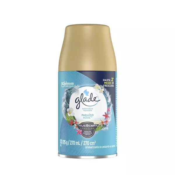 Ambientador Glade 175g Automatico Rto Paraiso