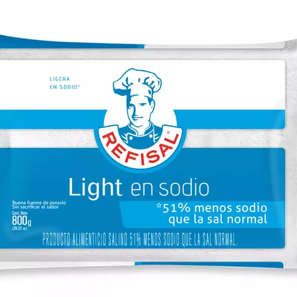 Sal Ligera Refisal 800g