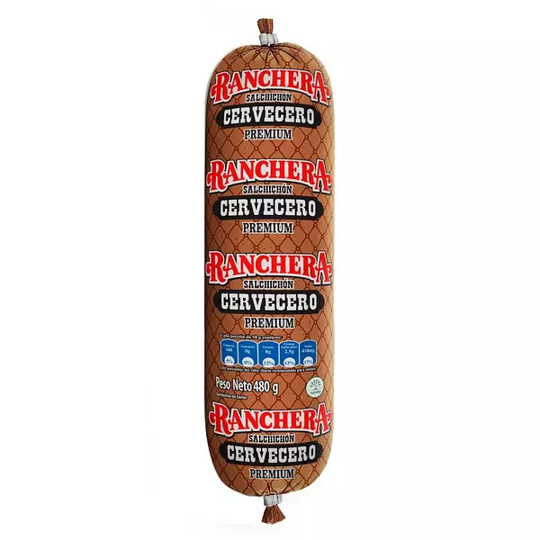 Salchichon Ranchera Premium Cerveroni 480g