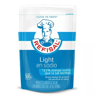 Sal Refisal Light Doypack 500g Gts Salero