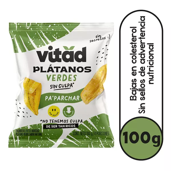 Platanito Verde Vitad 100g