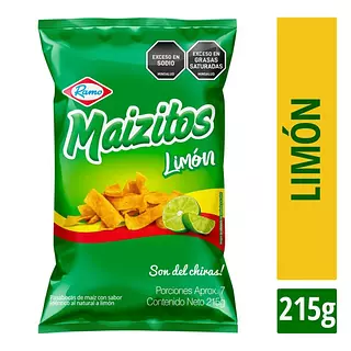 Pasabocas Maizitos Limon 215g