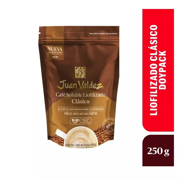 Cafe Juan Valdez Liofilizado Doypack 250g