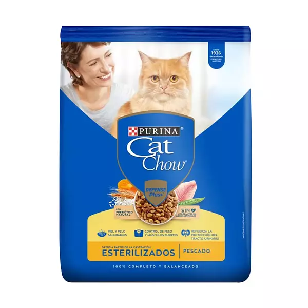 Cat Chow Esterilizados Pescado P.E. 500