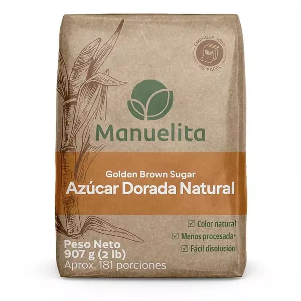 Azucar Manuelita Dorada Natural 907g