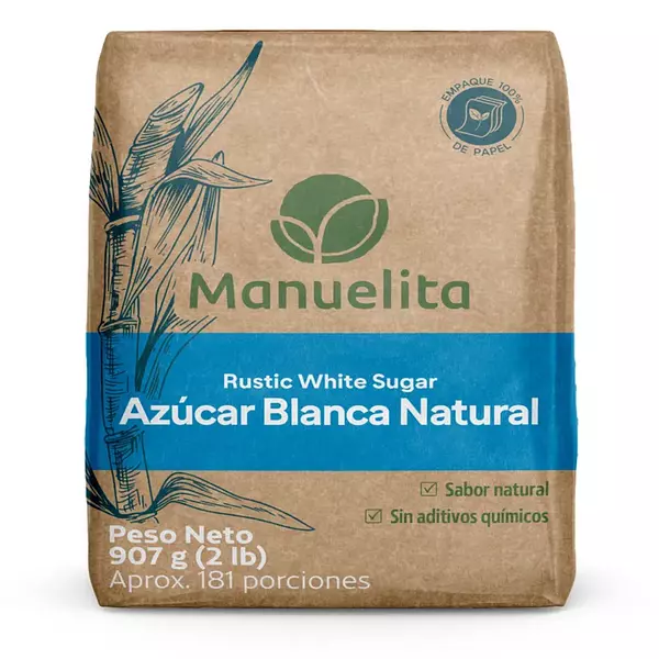 Azucar Manuelita Blanca Natural 907g