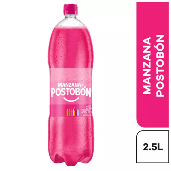 Gaseosas Postobon Manzana 2.5 L