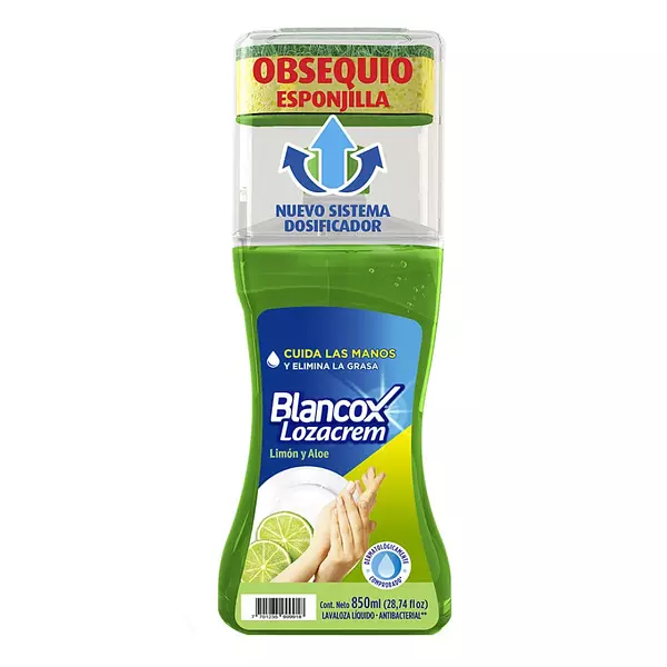 Lavaloza Blancox Lozacrem Dosificador Limón 850ml