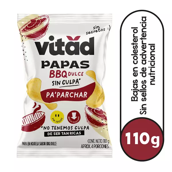 Papas Bbq Vitad 110g