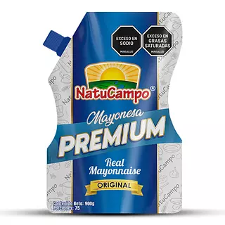 Mayonesa Natucampo Doypack 900g