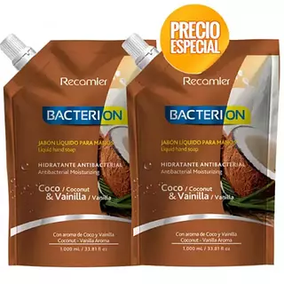 Jabon Liquido Bacterio Coco Duo 1000ml
