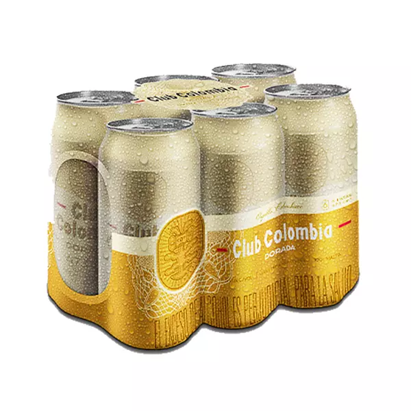 Cerveza Club Colombia Dorada Sixpack Lata 473ml