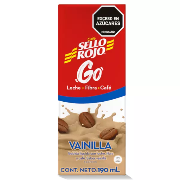 Cafe Sello Rojo Go Vainilla 190ml