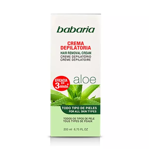 Crema Depilatoria Babaria Aloe 200ml