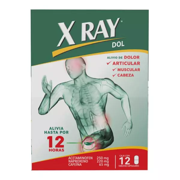 X-Ray Dol 12 Tabletas